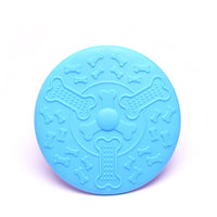 HKM-002899 Durable Rubber Training Toy for Dogs, 23CM Diameter, Available in Red, Green, Orange, and Blue