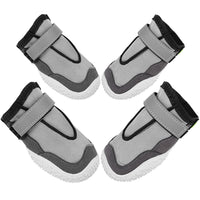 HKM-002963 Durable Breathable Dog Shoes with Reflective Tape and Rubber Outsole