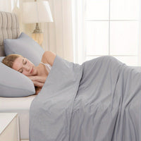 HKM-003411 Cool Silk Summer Nap Blanket - Soft Polyester Fiber, Simple Design, 50x60in & 60x80in Sizes
