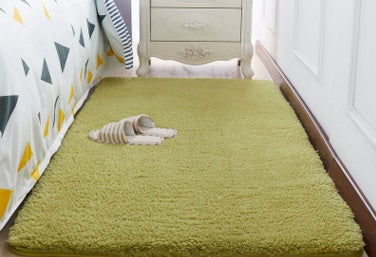 HKM-003475 Modern Chinese Style Blended Carpet for Living Room, Bedroom, Sofa, Tea Table, and Nightstand