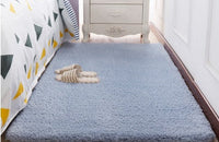 HKM-003475 Modern Chinese Style Blended Carpet for Living Room, Bedroom, Sofa, Tea Table, and Nightstand