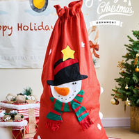 HKM-003539 Large Flannel Christmas Gift Bag for Toys and Decorations - 60x95cm