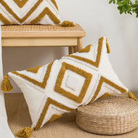 HKM-003539 Nordic Style Velvet Embroidered Round and Square Cushions