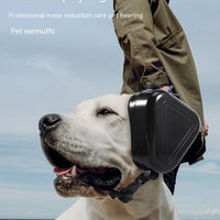 HKM-003603 Noise-Reducing Earmuffs for Dogs - Comfortable Sound Insulation for Hunting Activities