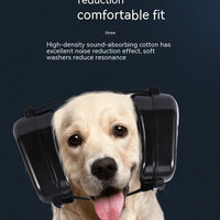 HKM-003603 Noise-Reducing Earmuffs for Dogs - Comfortable Sound Insulation for Hunting Activities