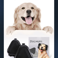 HKM-003603 Noise-Reducing Earmuffs for Dogs - Comfortable Sound Insulation for Hunting Activities