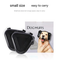 HKM-003603 Noise-Reducing Earmuffs for Dogs - Comfortable Sound Insulation for Hunting Activities
