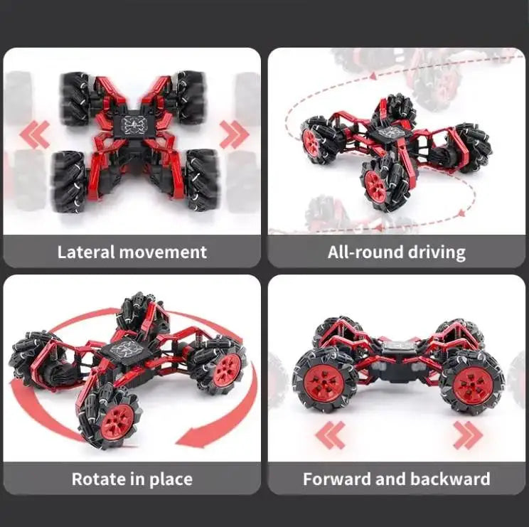 HKM-003667 Alloy Stunt RC Drift Car with Remote Control for Indoor and Outdoor Fun, Ages 5 and Up