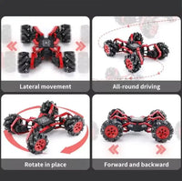 HKM-003667 Alloy Stunt RC Drift Car with Remote Control for Indoor and Outdoor Fun, Ages 5 and Up