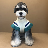 HKM-003923 Autumn and Winter Colour Block Padded Sweatshirt for Puppies