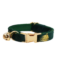 HKM-003923 Stylish Adjustable Cat Collar with Bow and Bell in Various Colors