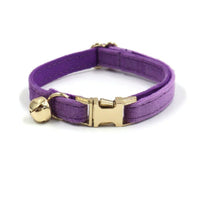 HKM-003923 Stylish Adjustable Cat Collar with Bow and Bell in Various Colors