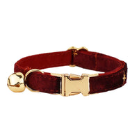 HKM-003923 Stylish Adjustable Cat Collar with Bow and Bell in Various Colors