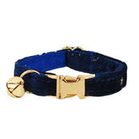 HKM-003923 Stylish Adjustable Cat Collar with Bow and Bell in Various Colors