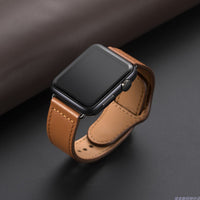 HKM-003923 Unisex Artificial Leather Watch Strap - Geometric Design - Single Bracelet