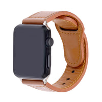HKM-003923 Unisex Artificial Leather Watch Strap - Geometric Design - Single Bracelet