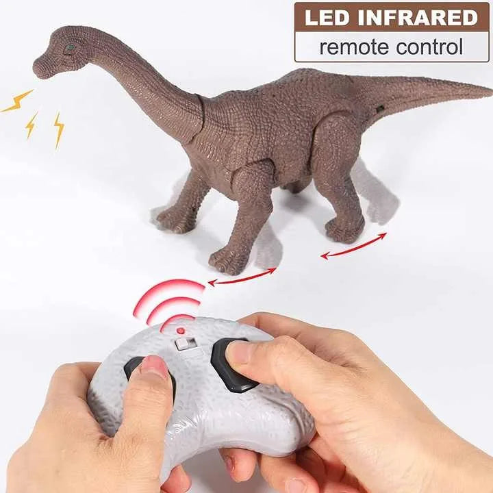 HKM-004051 Remote Control Infrared Dinosaur Toy for Kids - Electric RC Animal with Realistic Movement