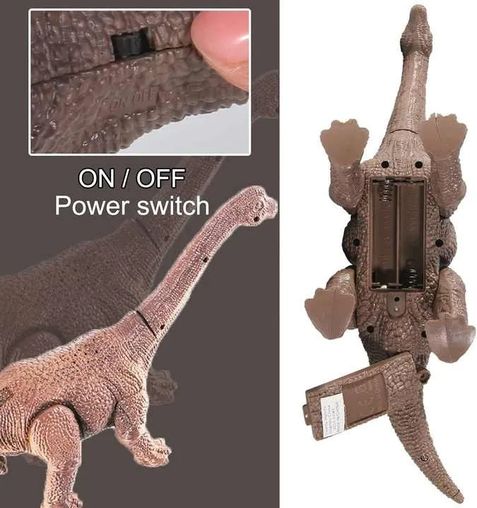 HKM-004051 Remote Control Infrared Dinosaur Toy for Kids - Electric RC Animal with Realistic Movement
