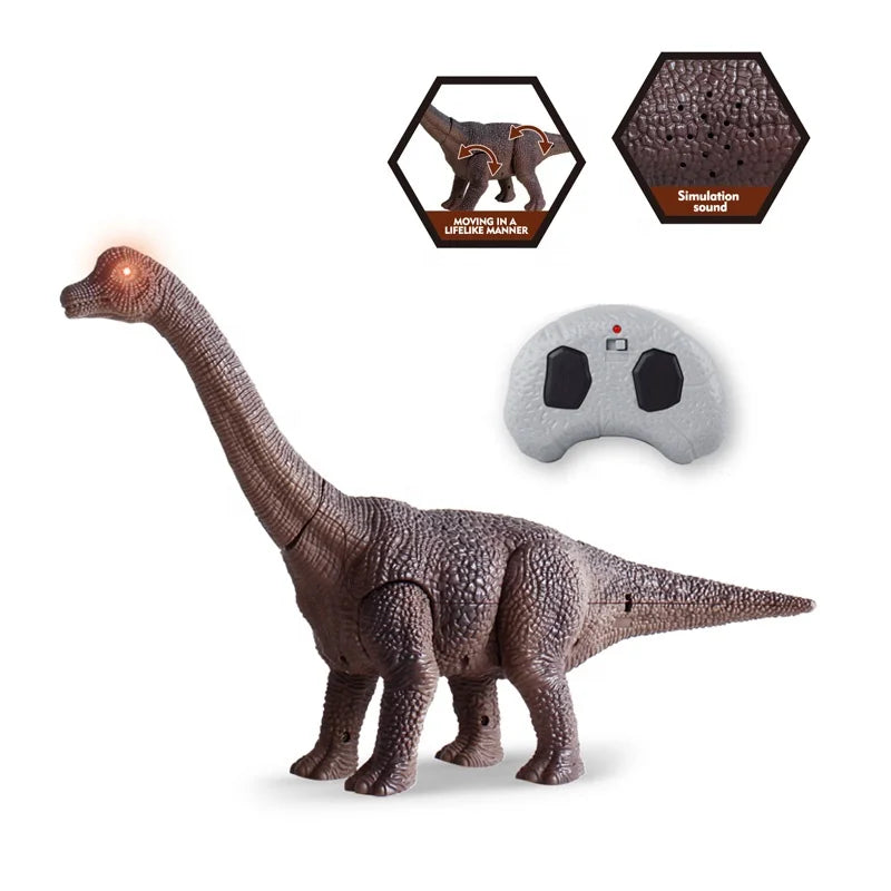 HKM-004051 Remote Control Infrared Dinosaur Toy for Kids - Electric RC Animal with Realistic Movement