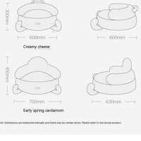 HKM-004051 Removable and Washable Small Dog and Cat Nest Pet Bed in Durable Cloth