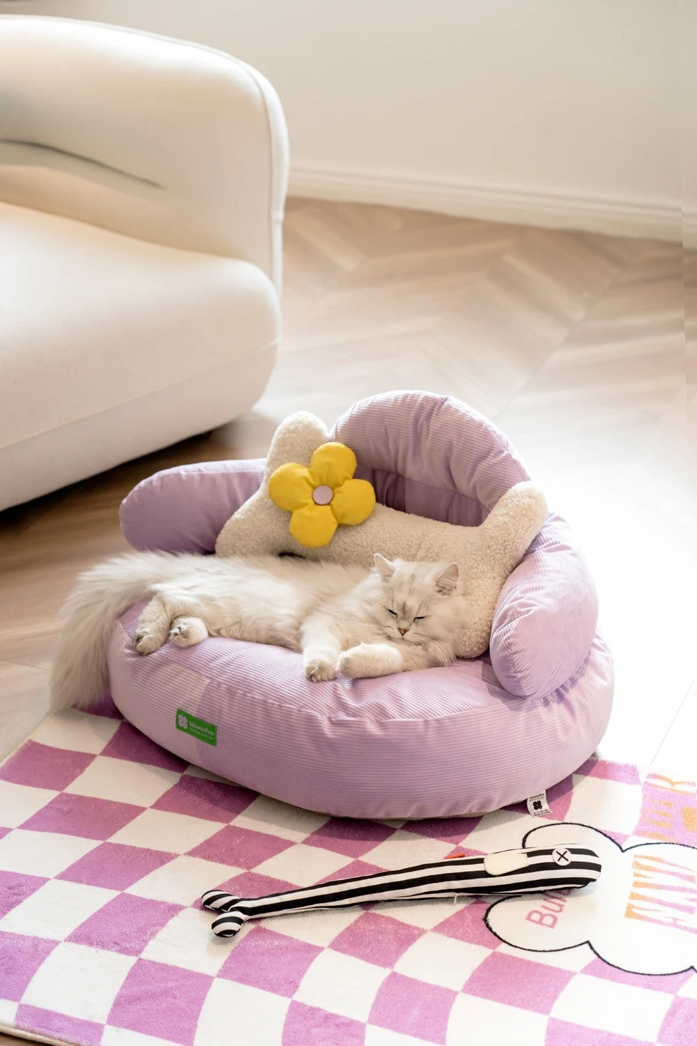 HKM-004051 Removable and Washable Small Dog and Cat Nest Pet Bed in Durable Cloth