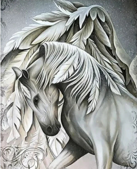 HKM-004179 Frameless Digital Oil Painting on Linen - 40x50 cm - Various Styles Available