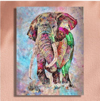 HKM-004179 Frameless Digital Oil Painting on Linen - 40x50 cm - Various Styles Available