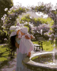 HKM-004179 Frameless Digital Oil Painting on Linen - 40x50 cm - Various Styles Available
