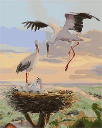 HKM-004179 Frameless Digital Oil Painting on Linen - 40x50 cm - Various Styles Available