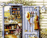 HKM-004179 Frameless Digital Oil Painting on Linen - 40x50 cm - Various Styles Available