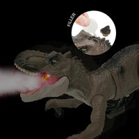 HKM-004243 Remote Control Spray Dinosaur Toy - 2.4G RC Tyrannosaurus Rex for Kids, Indoor/Outdoor Fun