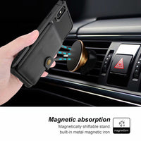 HKM-004499 Magnetic Protection Cover with Shiftable Stand for Stylish Device Protection