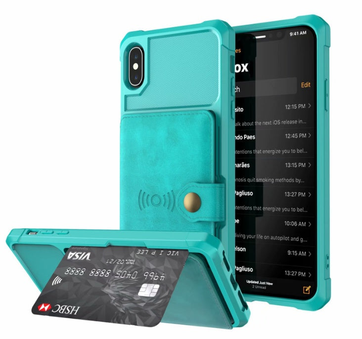 HKM-004499 Magnetic Protection Cover with Shiftable Stand for Stylish Device Protection