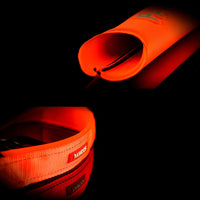 HKM-004755 Durable High-Strength Nylon Dog Chest Strap with Adjustable Leash - Available in Orange and Green