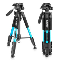 HKM-004755 Zomei Z666 Portable Aluminum Tripod with 3D Pan Head for Digital SLR, Mobile & Mirrorless Cameras
