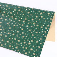 HKM-005011 Kraft Paper Gift Wrapping Sheets for Christmas - 50x70cm, 1 Pack