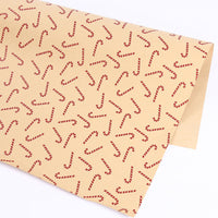 HKM-005011 Kraft Paper Gift Wrapping Sheets for Christmas - 50x70cm, 1 Pack
