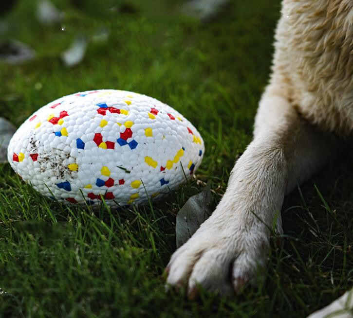 HKM-005011 Teeth-resistant Pet Dog Chewing Toy Football
