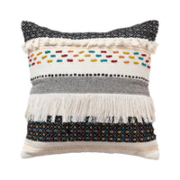 HKM-005523 Bohemian Style Cotton Couch Pillow - Various Sizes Available