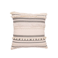 HKM-005523 Bohemian Style Cotton Couch Pillow - Various Sizes Available