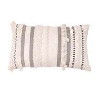 HKM-005523 Bohemian Style Cotton Couch Pillow - Various Sizes Available