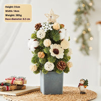 HKM-005523 Nobesone Christmas Tree Wreath Cane Decorations - Assorted Designs 30-80cm for Festive Home Decor