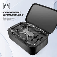 HKM-005907 Foldable Drone with 6K HD Dual Camera, 30 Min Flight Time, Voice and Gesture Control, Easy to Use for Beginners and Adults