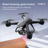 HKM-005907 Foldable Drone with 6K HD Dual Camera, 30 Min Flight Time, Voice and Gesture Control, Easy to Use for Beginners and Adults