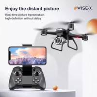 HKM-005907 Foldable Drone with 6K HD Dual Camera, 30 Min Flight Time, Voice and Gesture Control, Easy to Use for Beginners and Adults