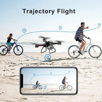 HKM-005907 Foldable Drone with 6K HD Dual Camera, 30 Min Flight Time, Voice and Gesture Control, Easy to Use for Beginners and Adults