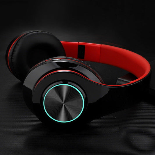 HKM-006611 Wireless Bluetooth Headset with Stereo Sound, 10m Range, Bilateral Ear Design - Available in Red, Black, Blue, and White