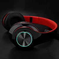 HKM-006611 Wireless Bluetooth Headset with Stereo Sound, 10m Range, Bilateral Ear Design - Available in Red, Black, Blue, and White