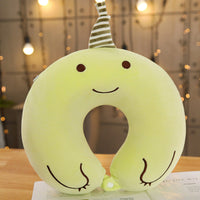 HKM-006675 Cartoon U-Shaped Memory Foam Cervical Pillow for Comfort and Support