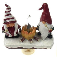 HKM-006675 Cross-border Arrival Christmas Night Bonfire Resin Lamp - Decorative Night Light for Holiday Cheer